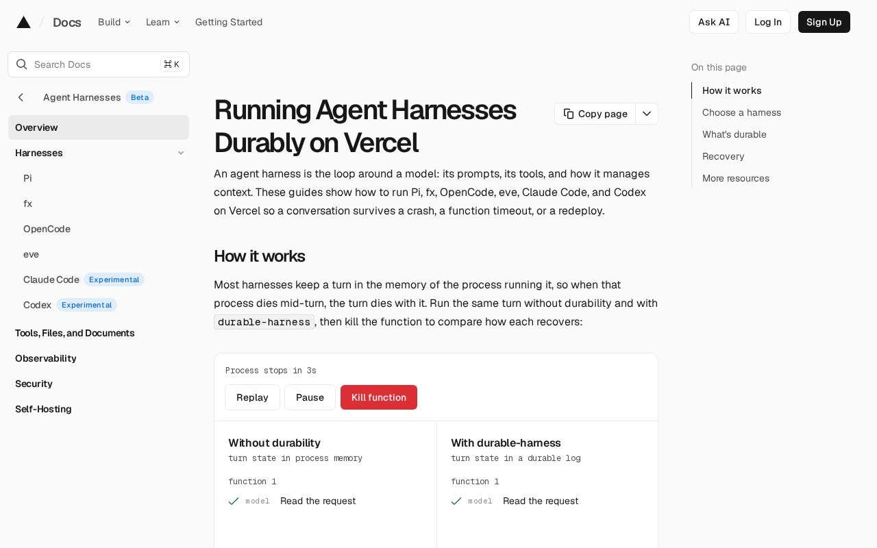 Preview of Durable Harness