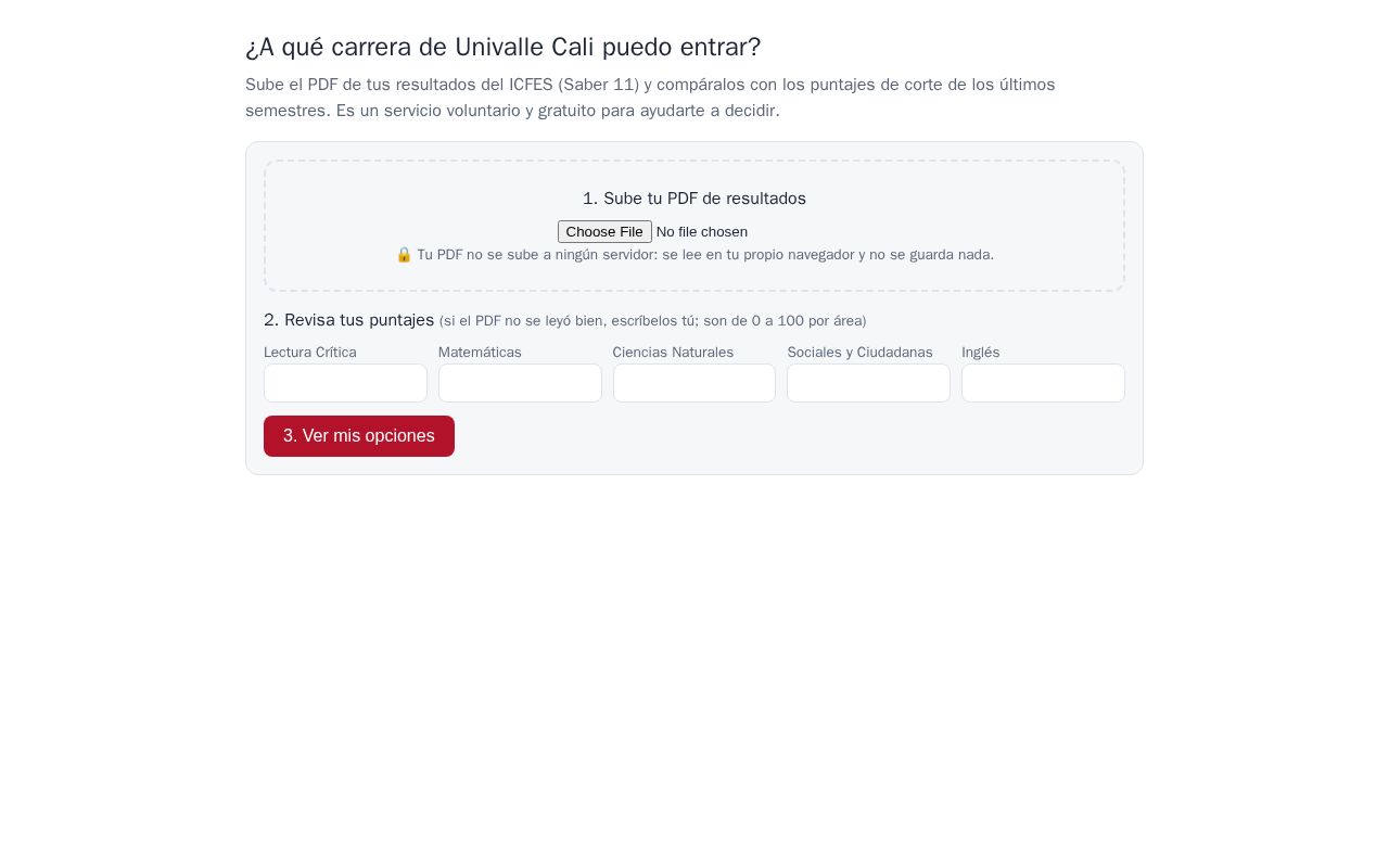 Preview of Calculadora Admision Univalle