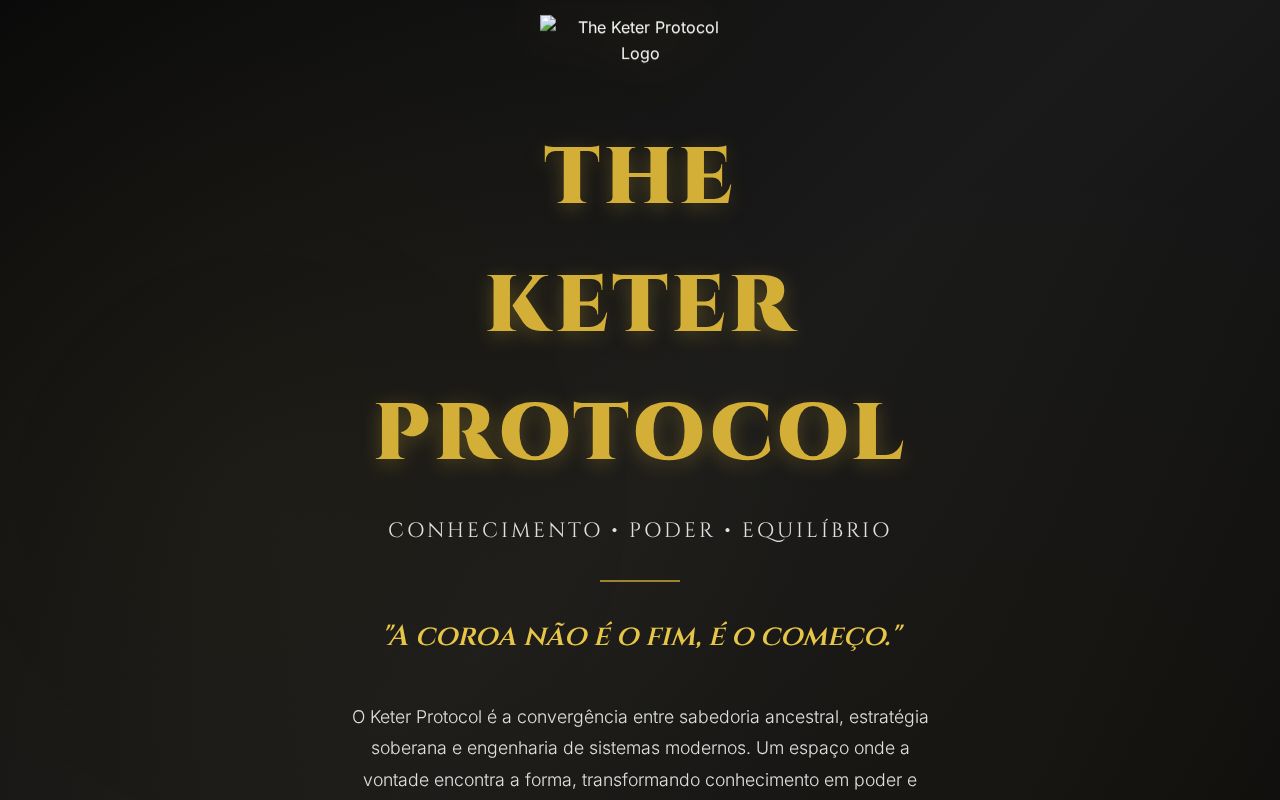 Preview of The Keter Protocol
