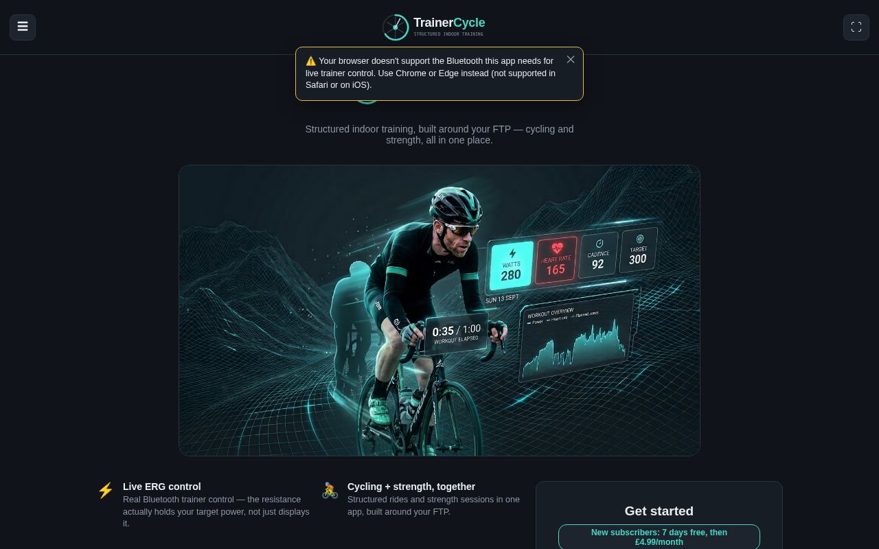 Preview of TrainerCycle