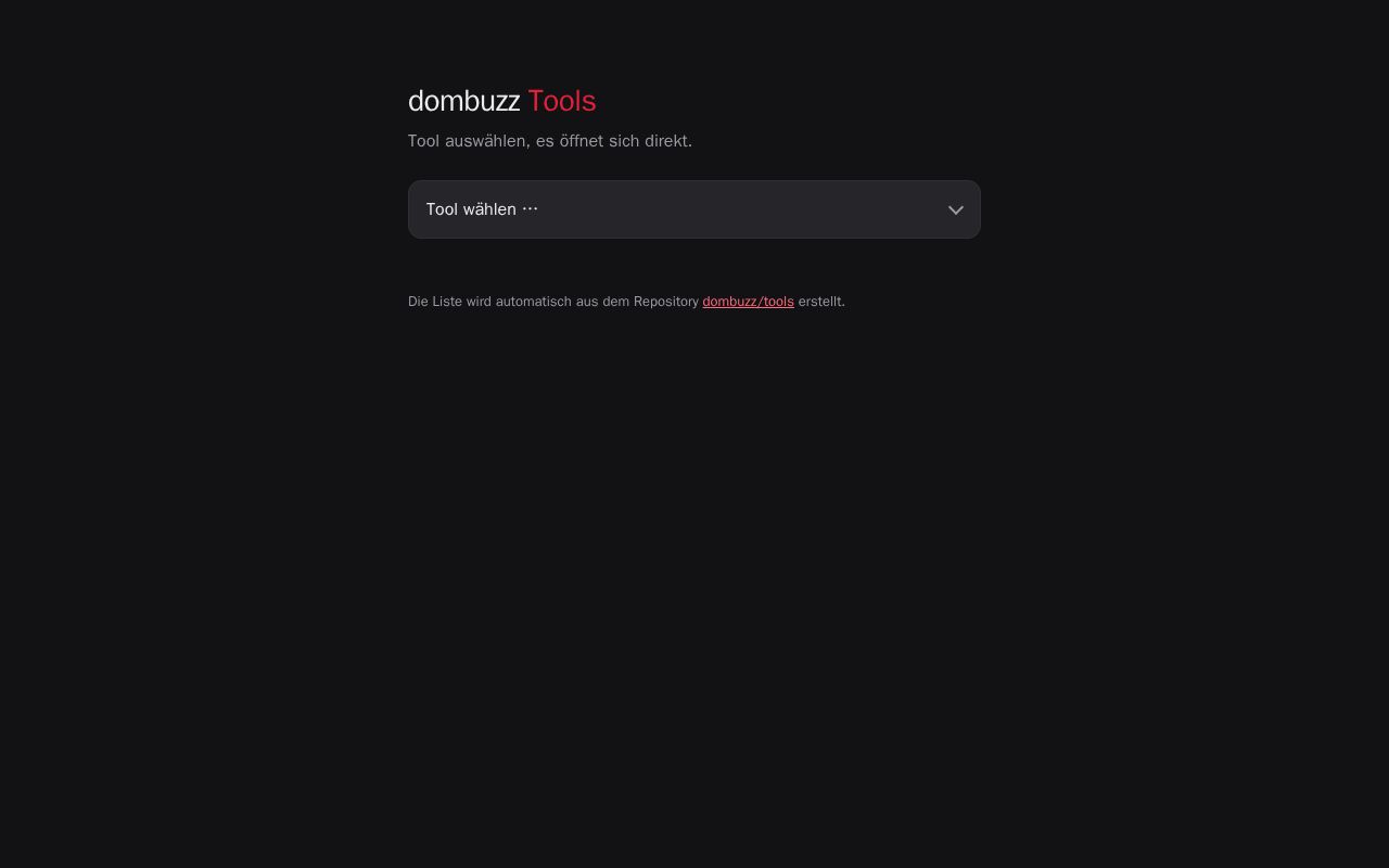 Preview of Tools
