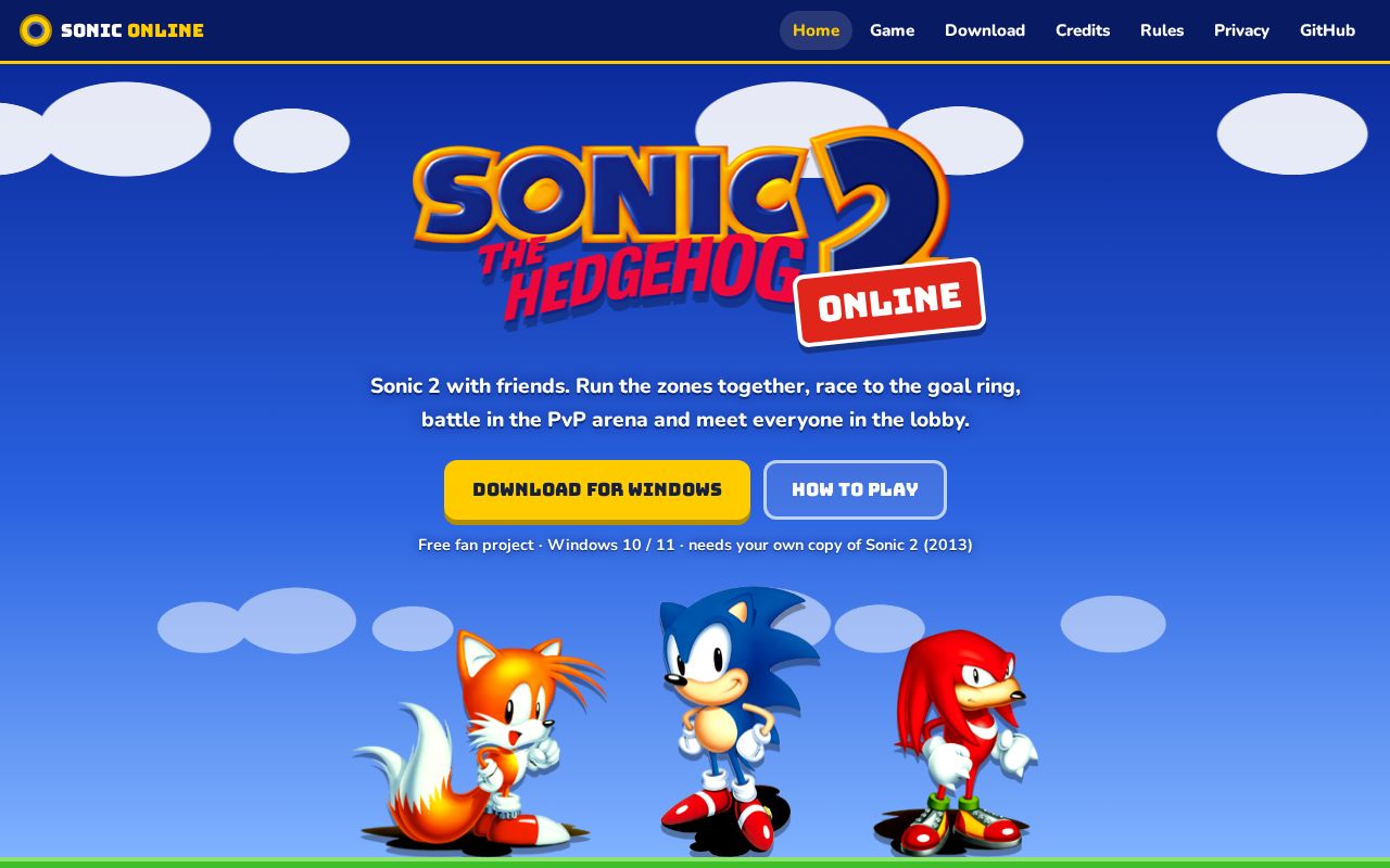 Preview of Sonic Online