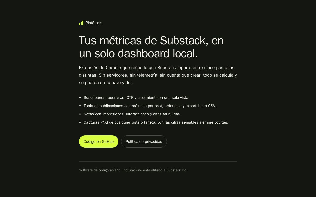 Preview of Plotstack