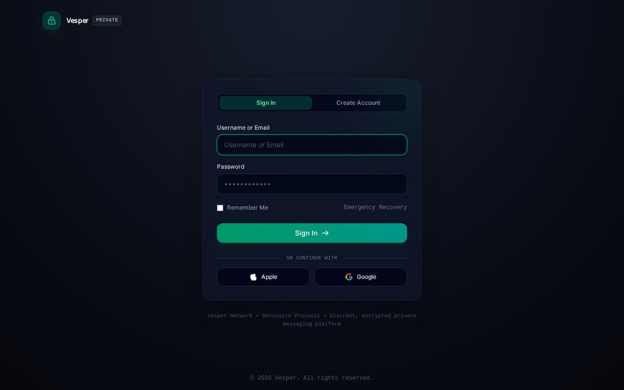 Preview of Vesper