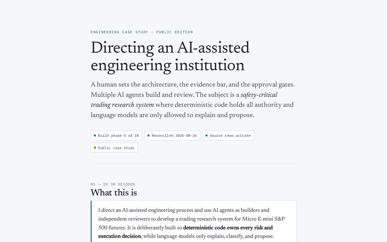 Preview of Autonomous Lab Case Study