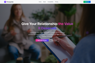 Preview of Therapyship | AI Relationship Therapy Platform