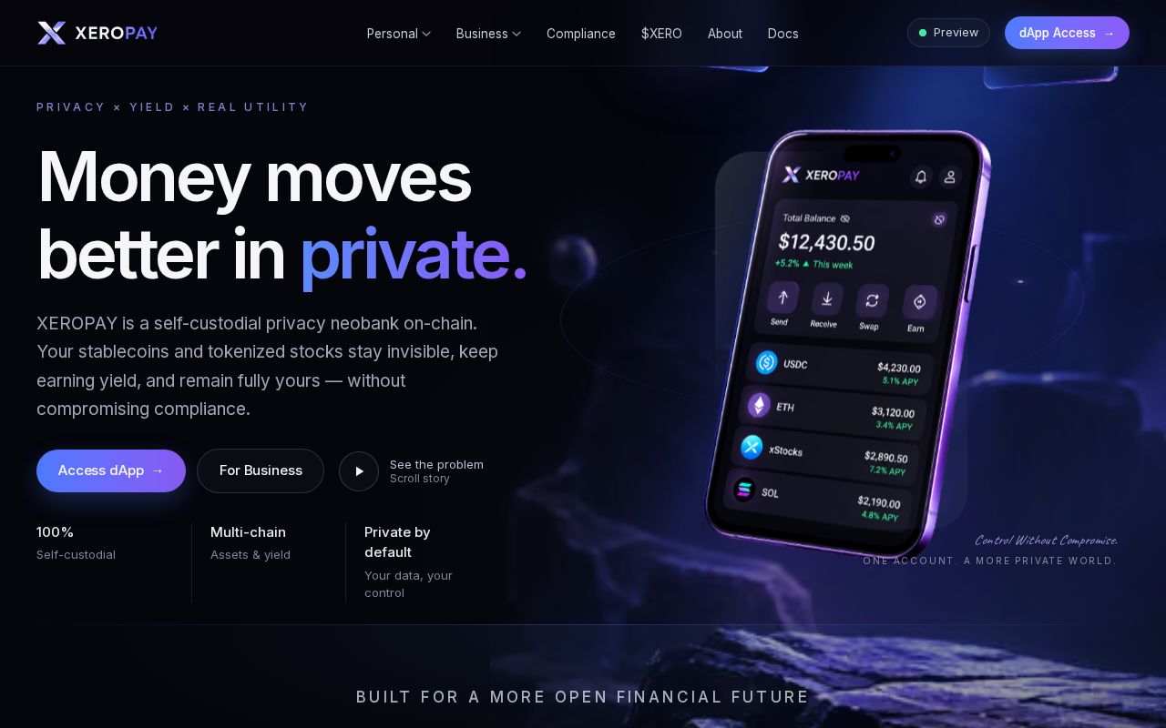 Preview of XeroPay