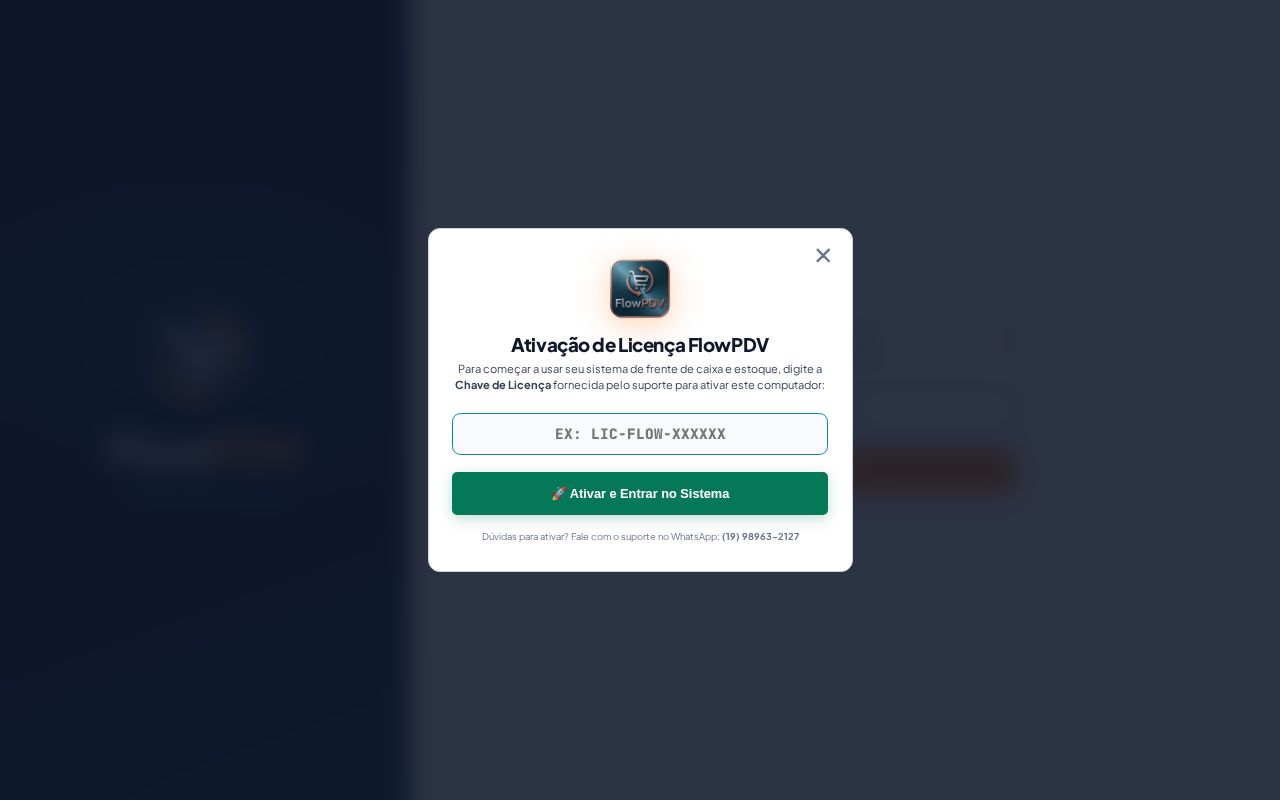 Preview of Flowpdv App