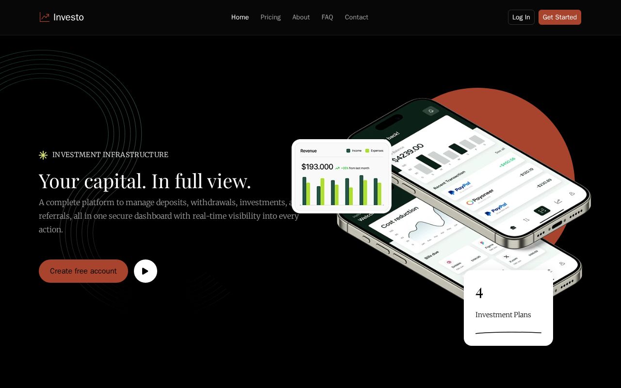 Preview of Investo Core