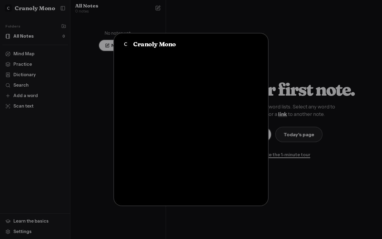 Preview of Cranoly Mono