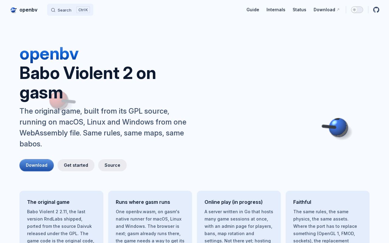 Preview of openbv