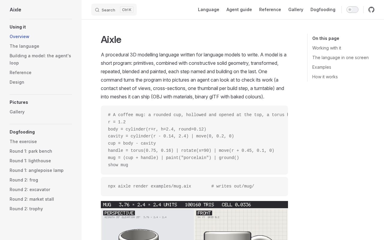 Preview of Aixle