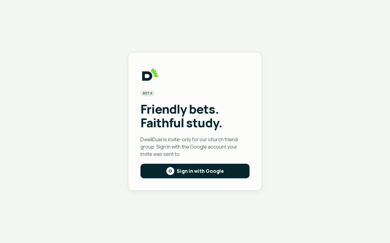 Preview of Dwell Duel
