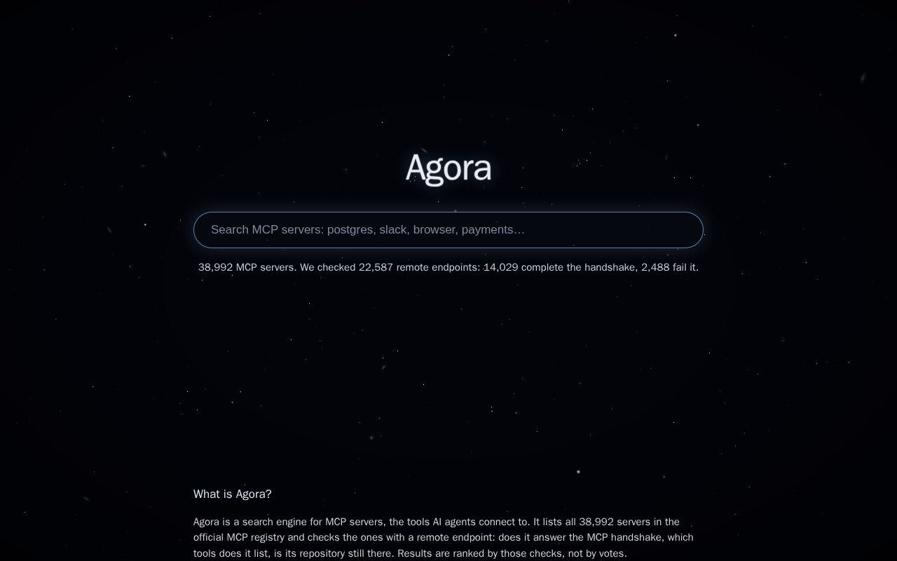 Preview of Agora