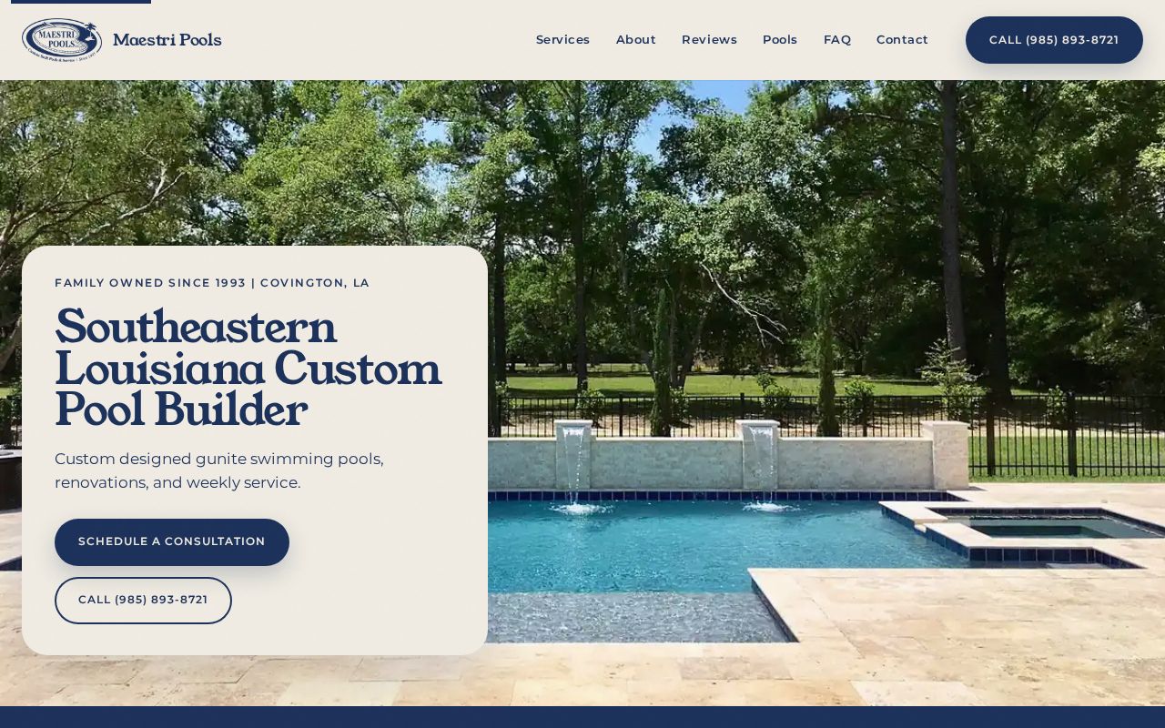 Preview of Maestri Pools