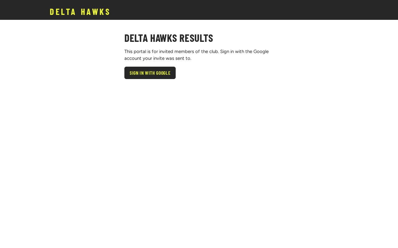 Preview of Delta Hawks