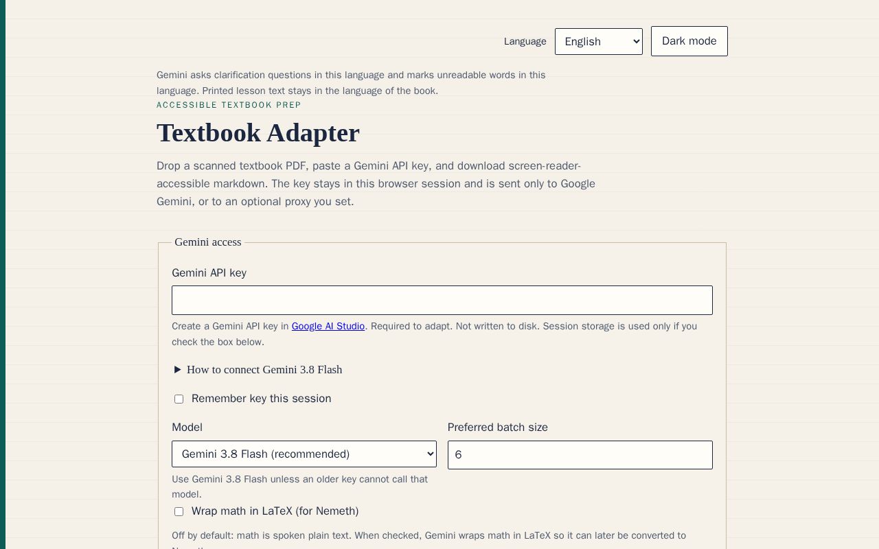 Preview of Textbook Braille Adaptation