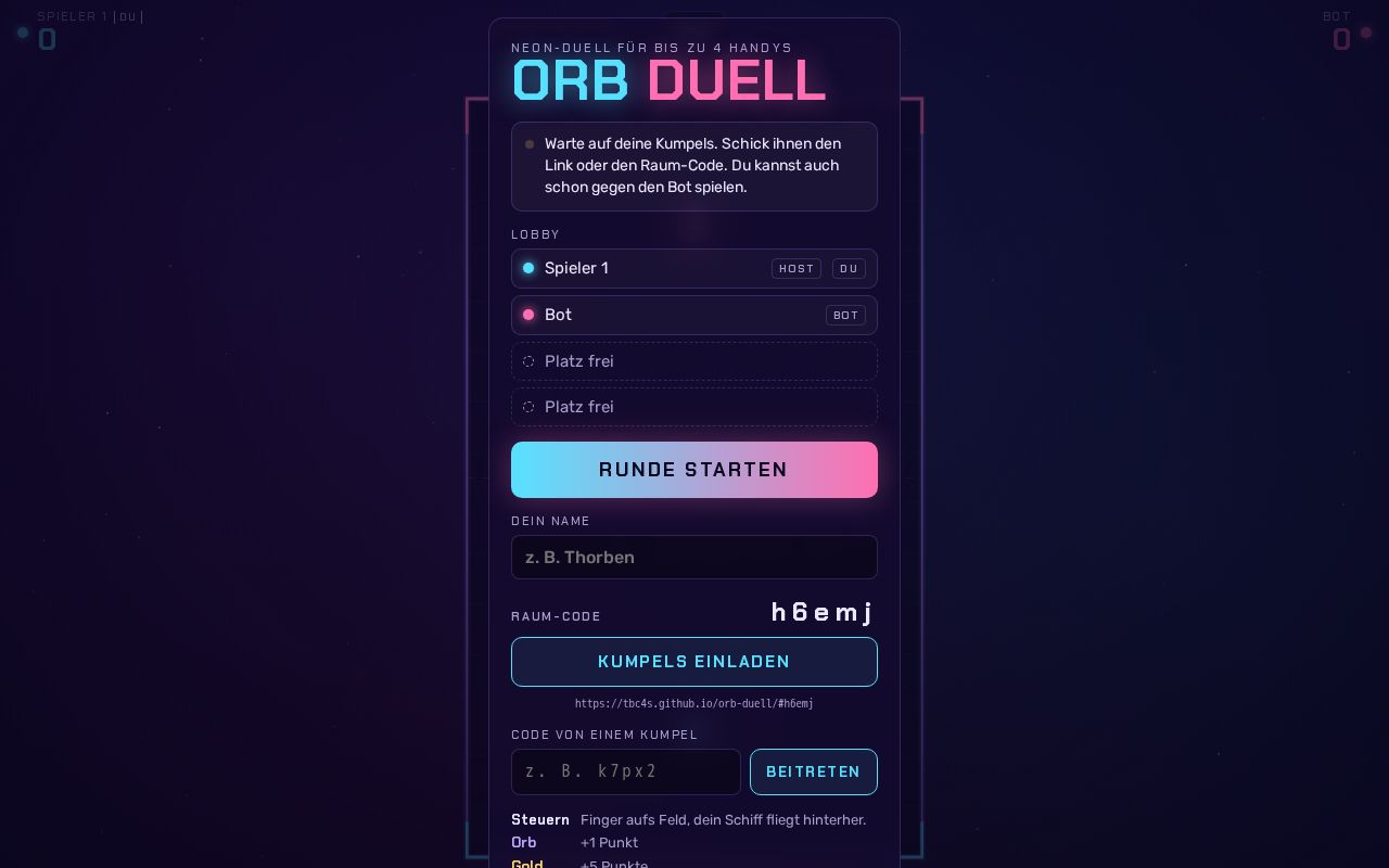 Preview of Orb Duell