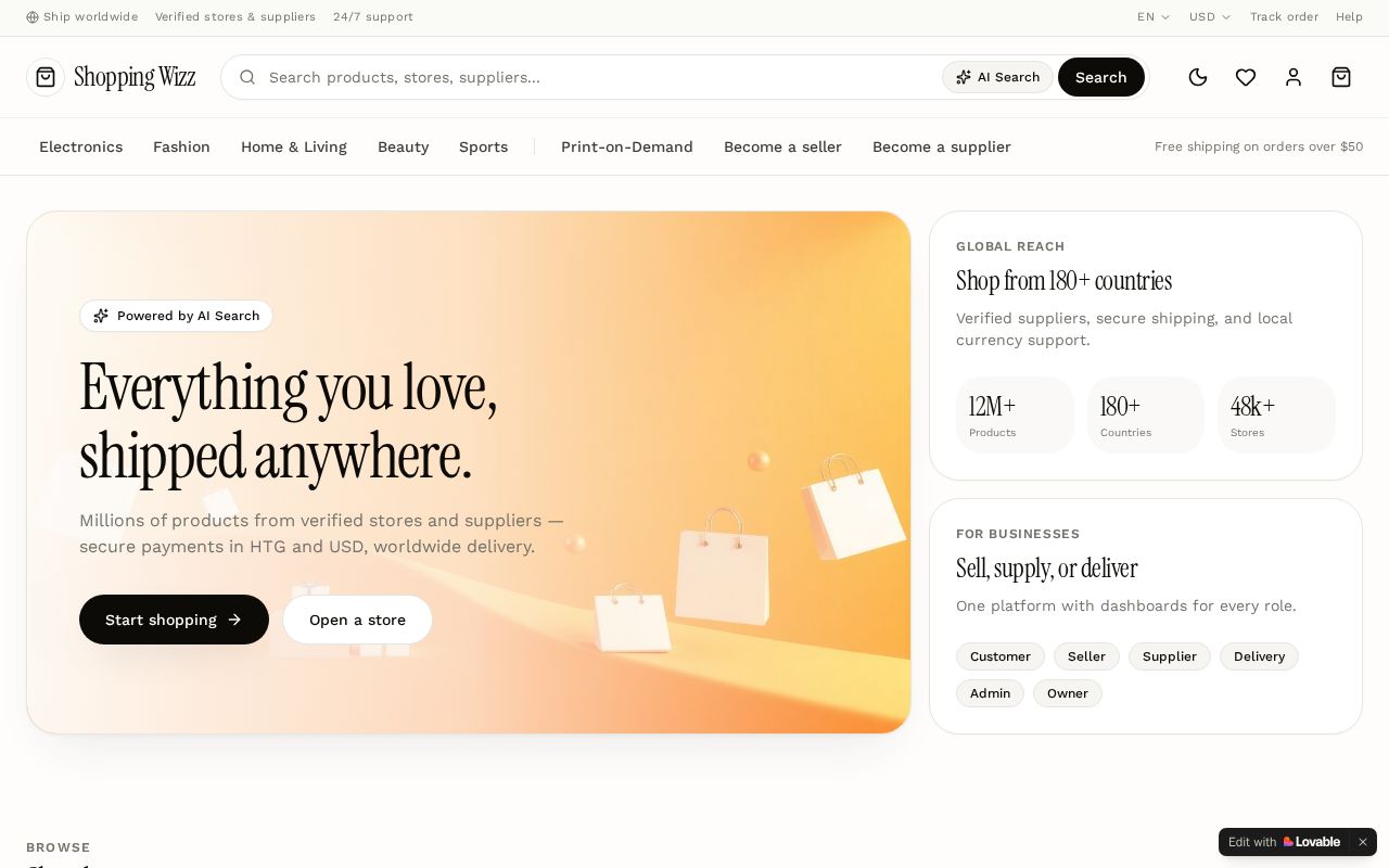 Preview of Shopping Wizz