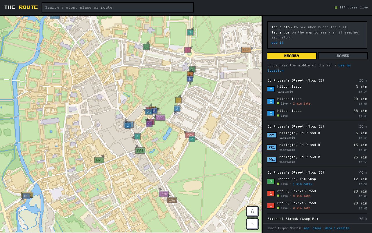 Preview of THE ROUTE