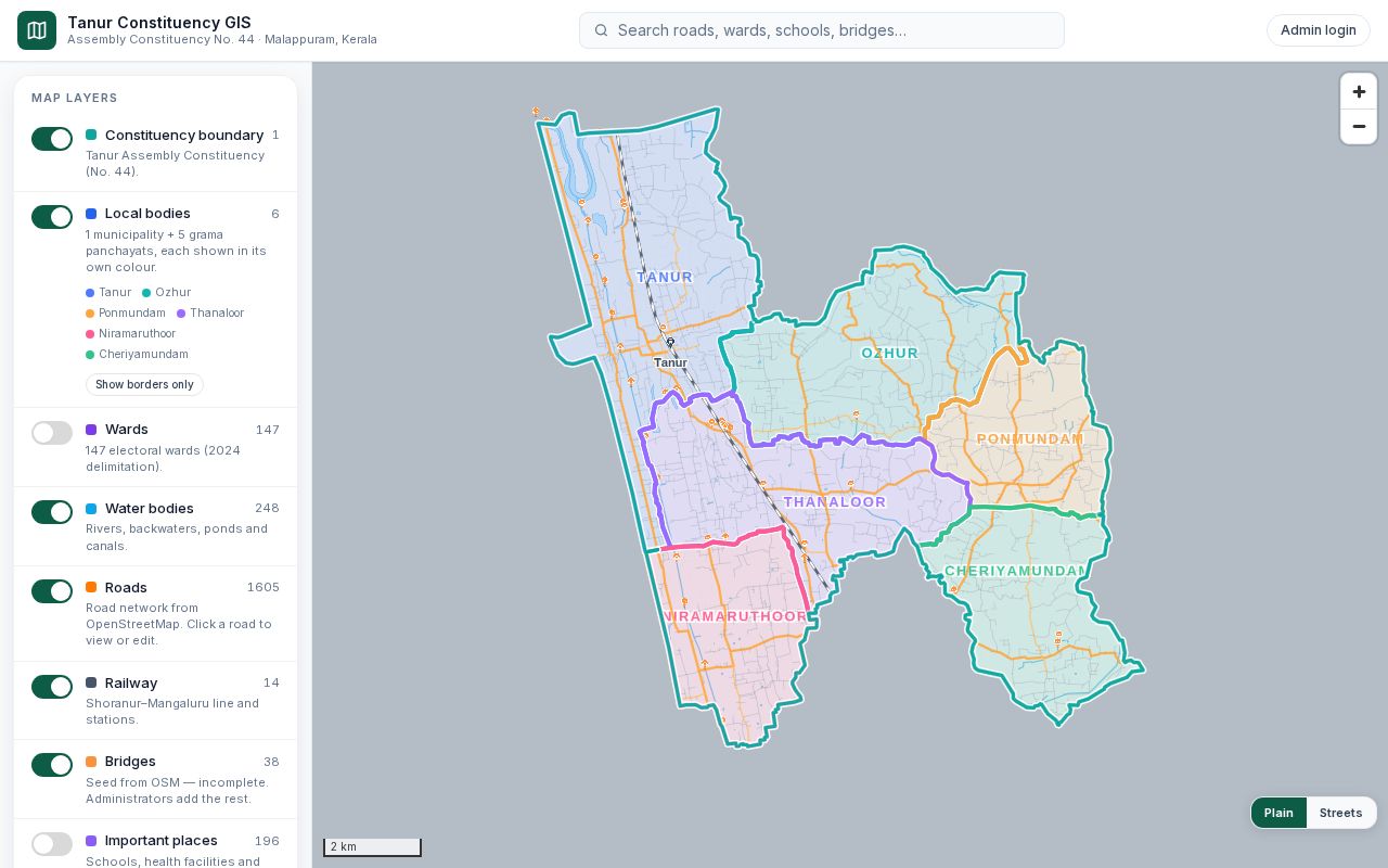 Preview of Tanur GIS