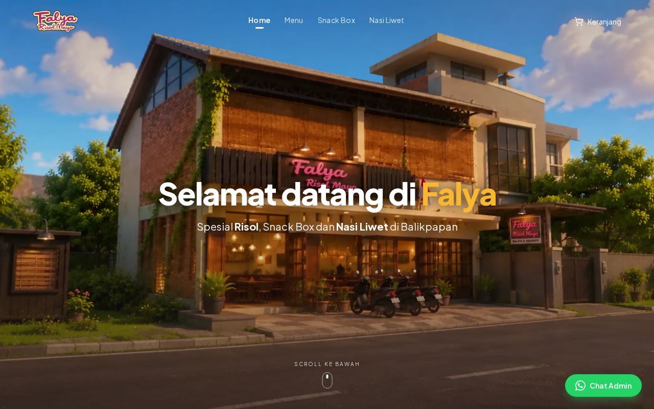 Preview of Website Falya 2026