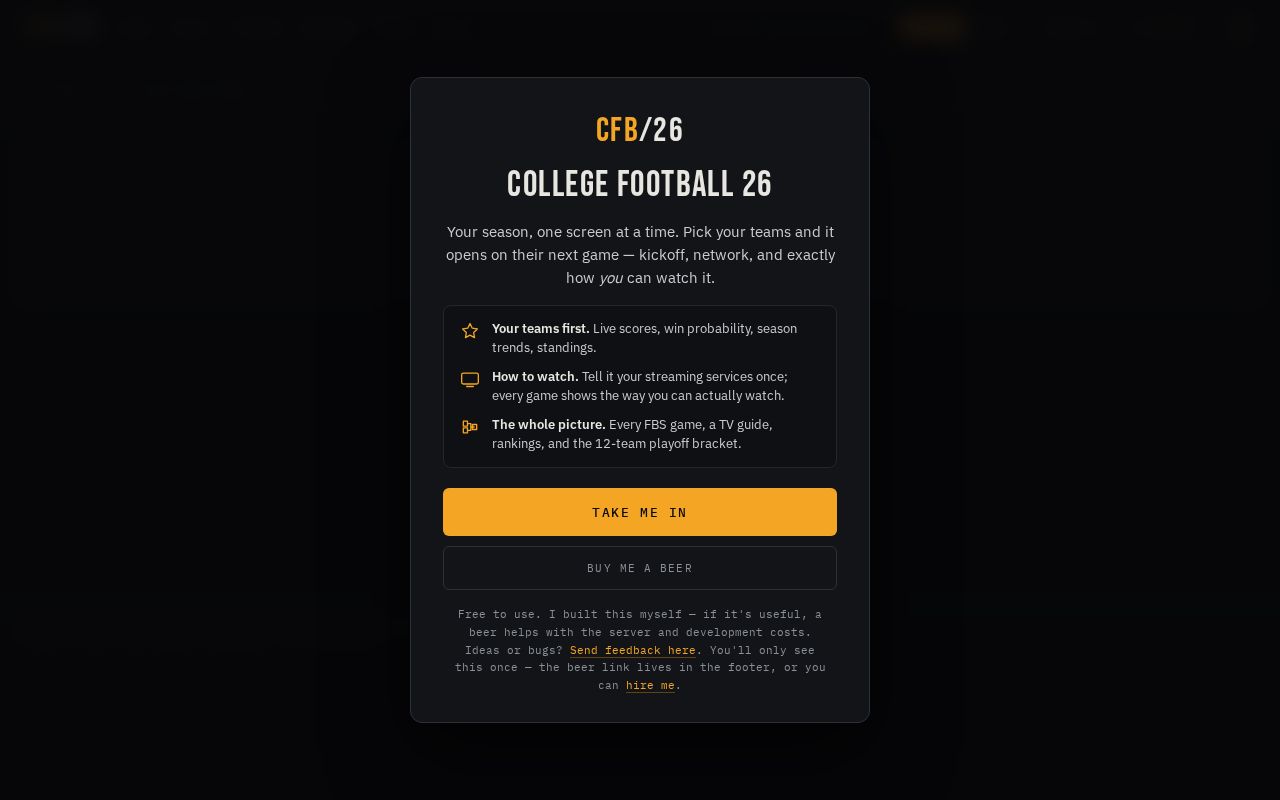 Preview of College Football 2026