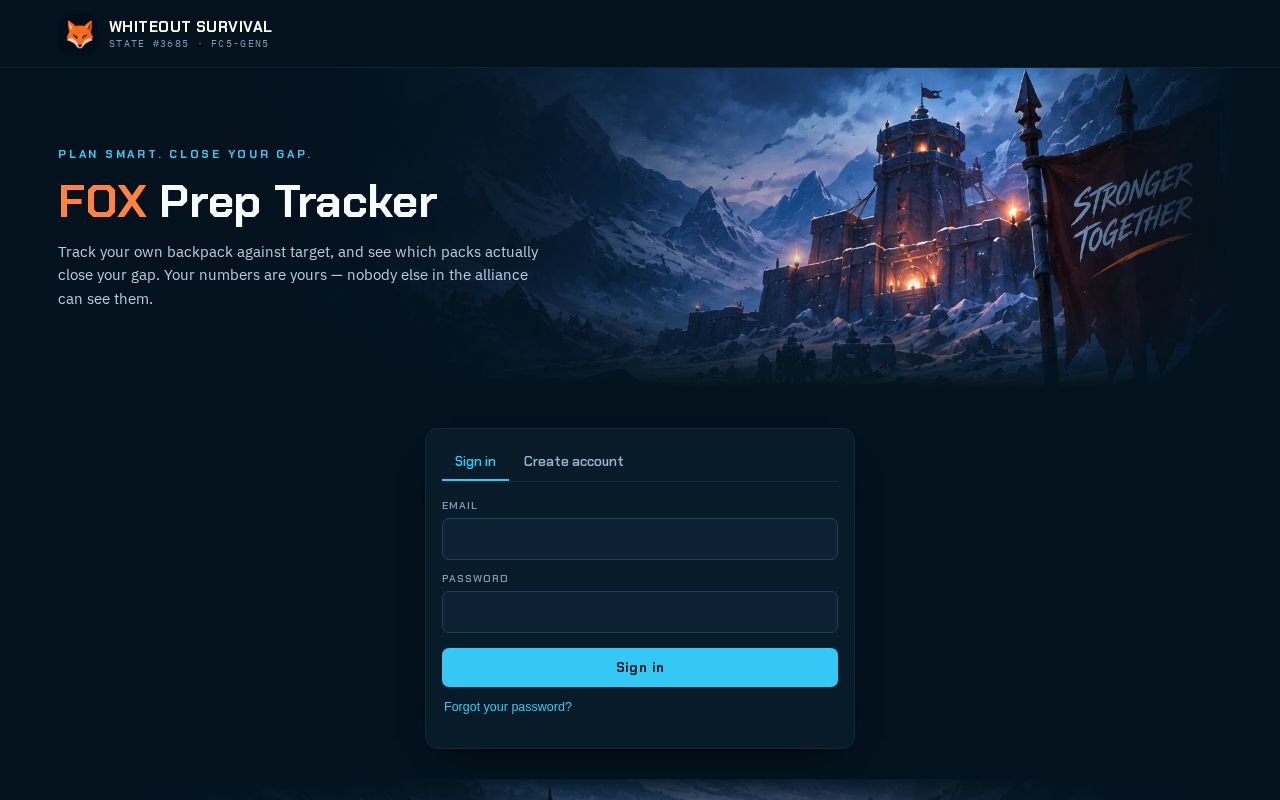 Preview of Fox Tracker
