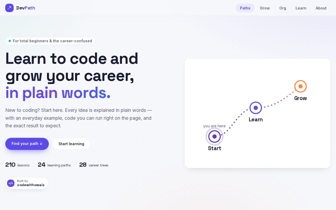 Preview of Dev Path