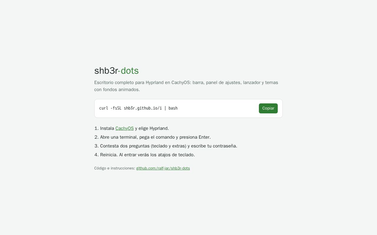 Preview of Shb3r Github Io