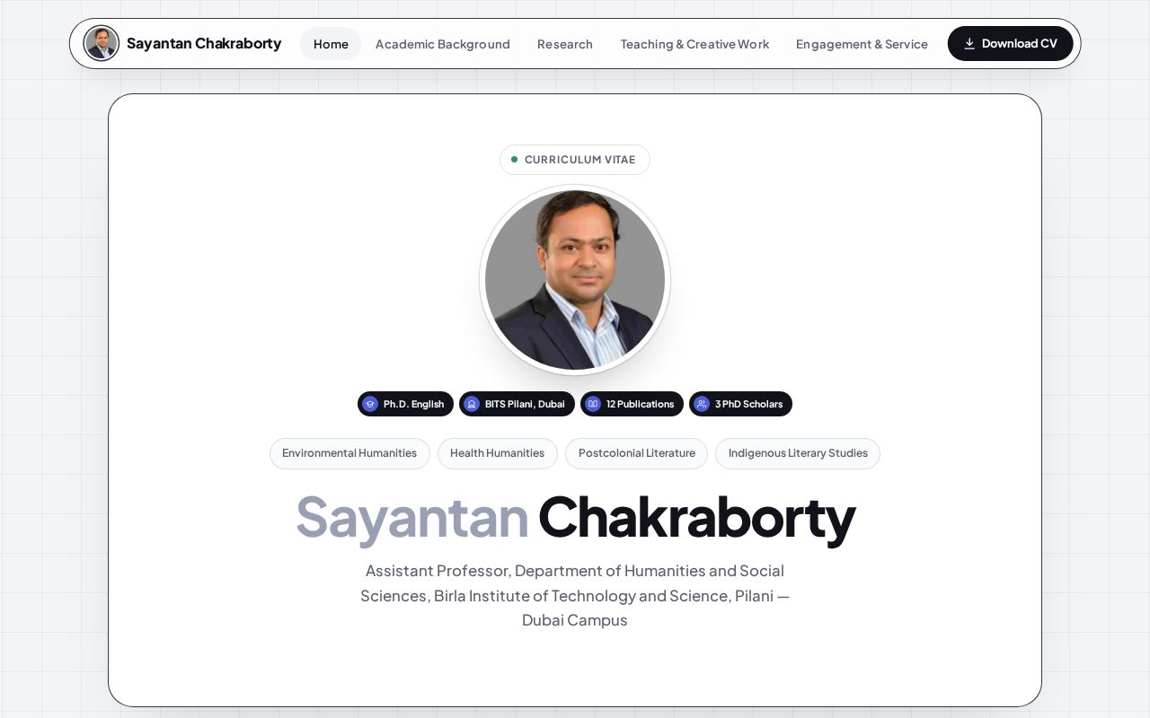 Preview of SayantanChakraborty