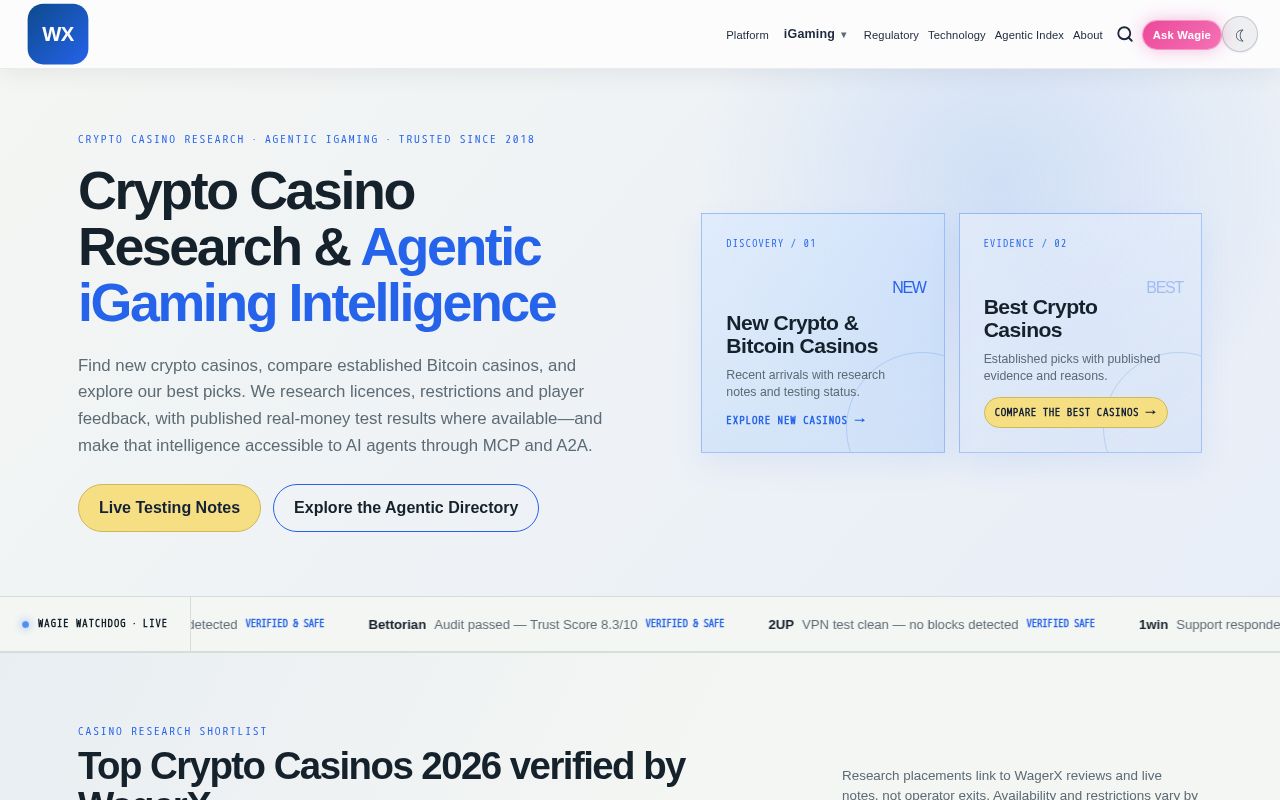 Preview of Wagerx Io
