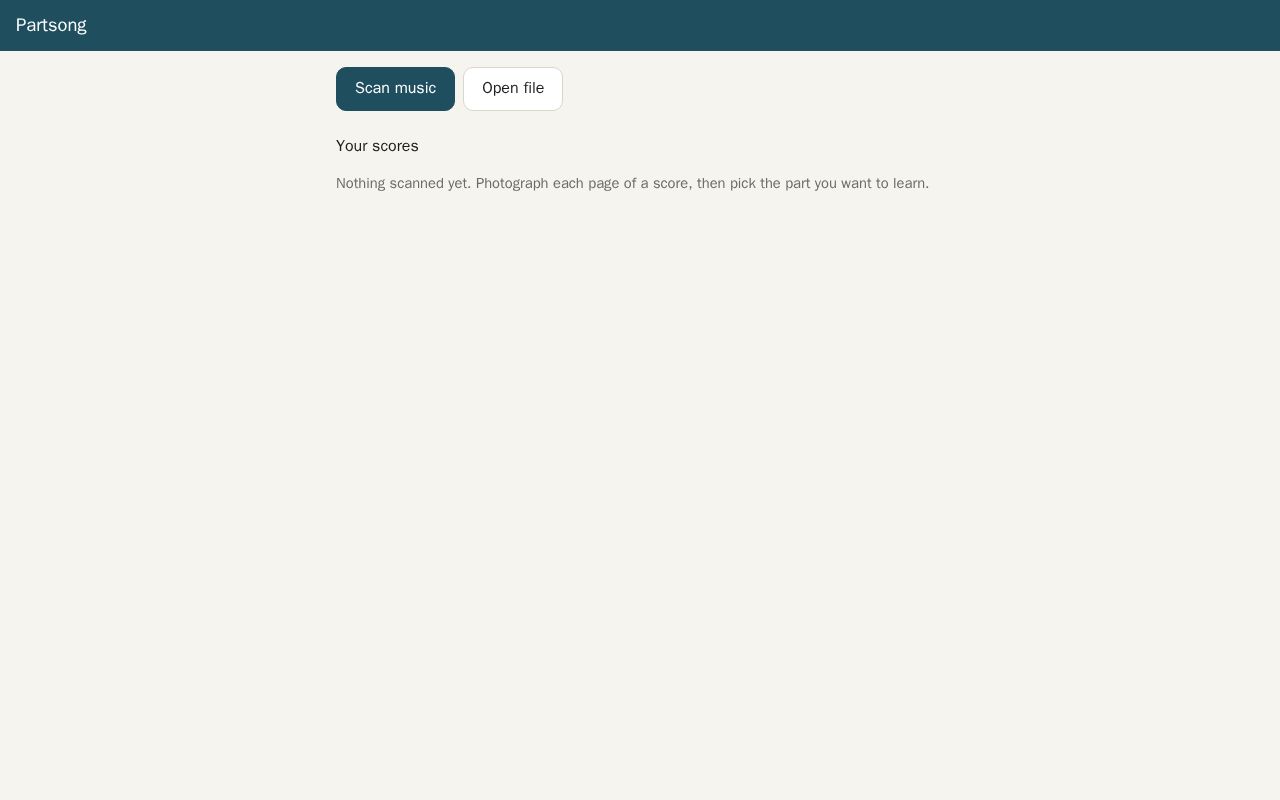 Preview of Partsong