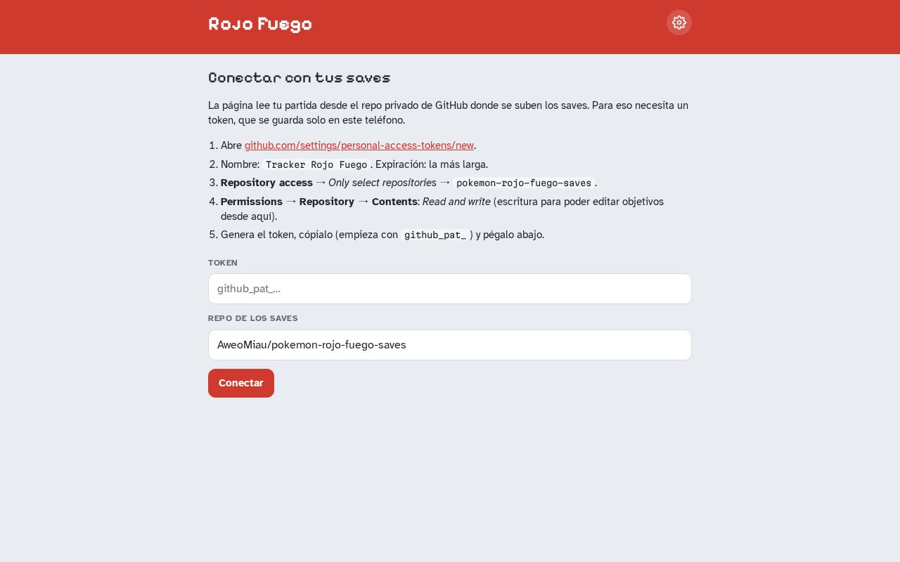 Preview of Tracker Rojo Fuego