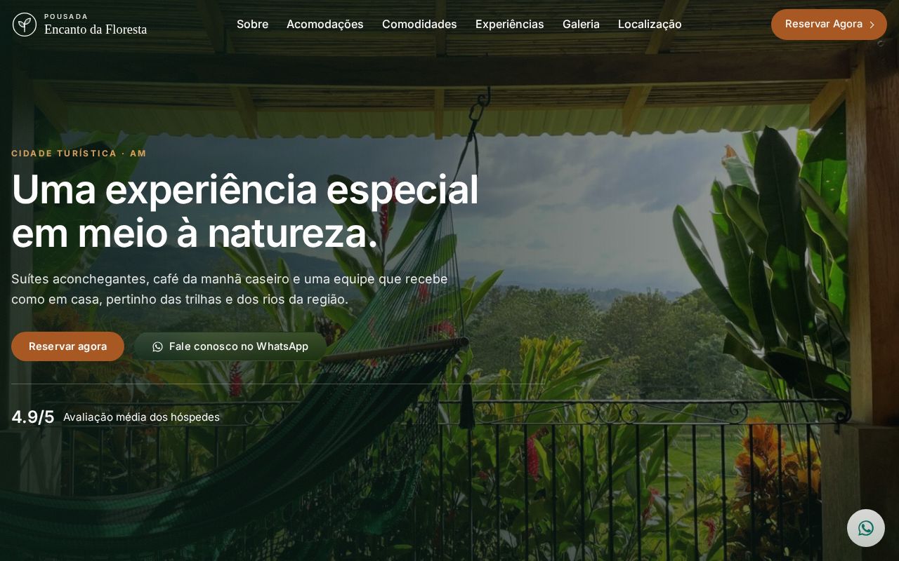 Preview of Tamplate Pousada
