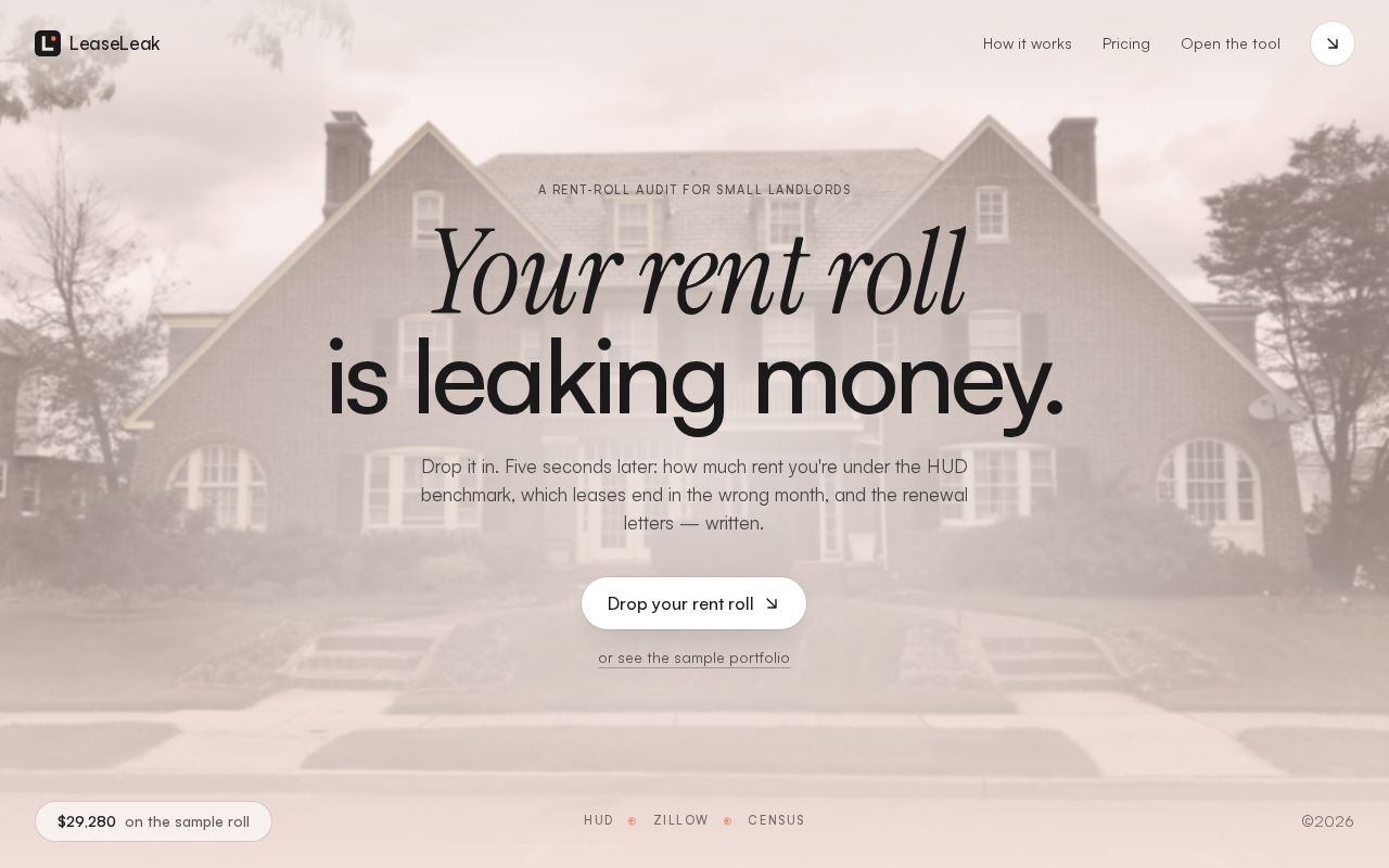 Preview of Leaseleak