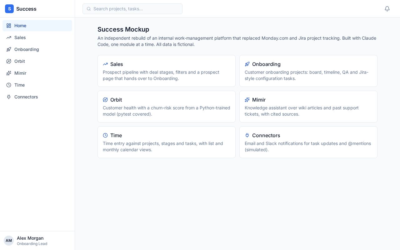 Preview of Success Mockup Altaml Showcase