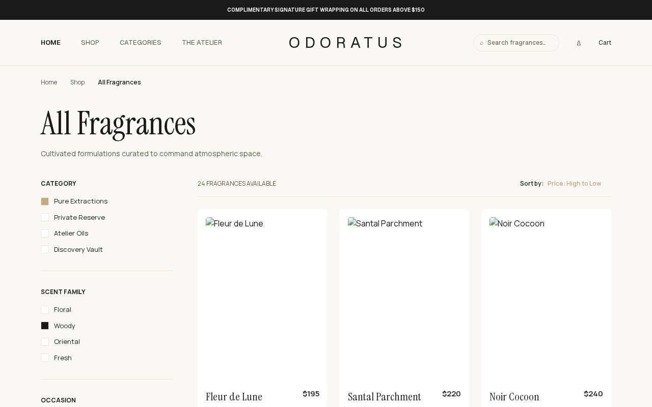 Preview of Odoratus Storefront