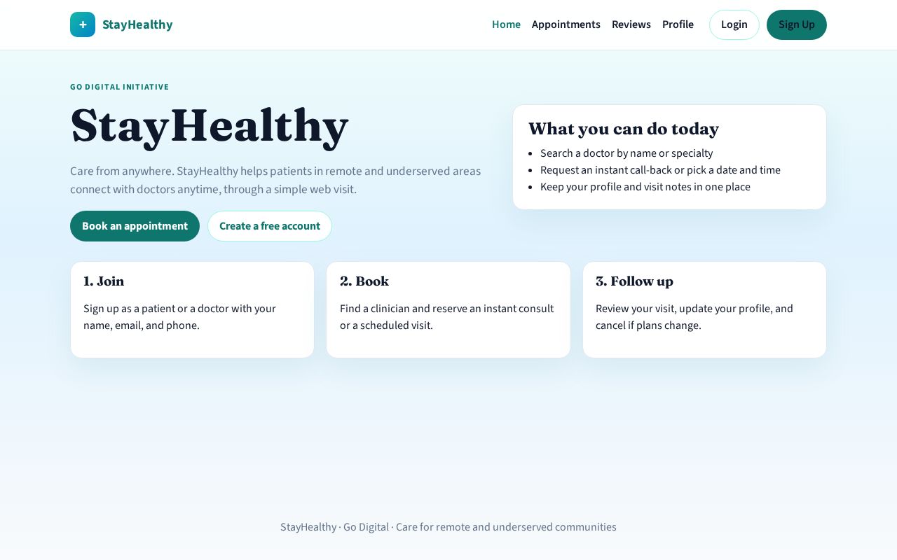 Preview of Medical Booking Layouts