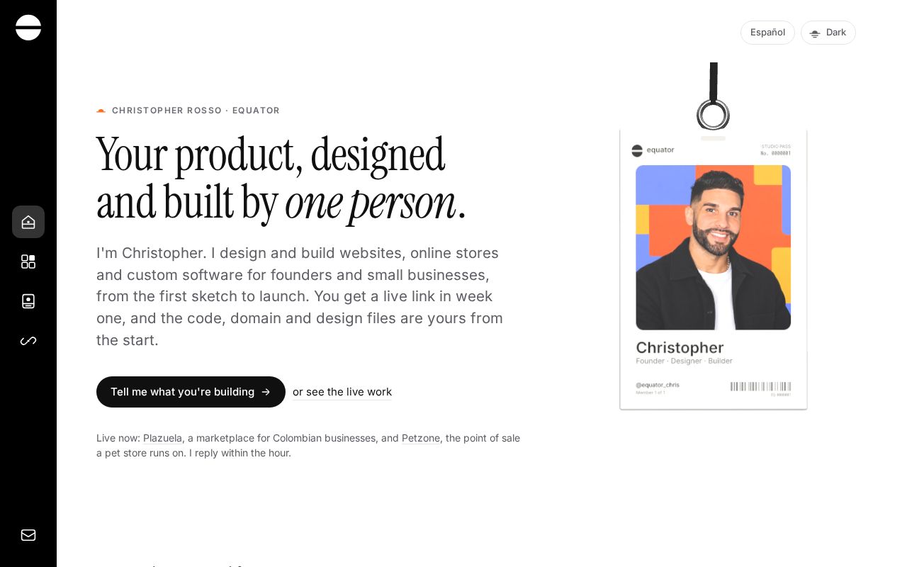 Preview of Chrisrosso Dev