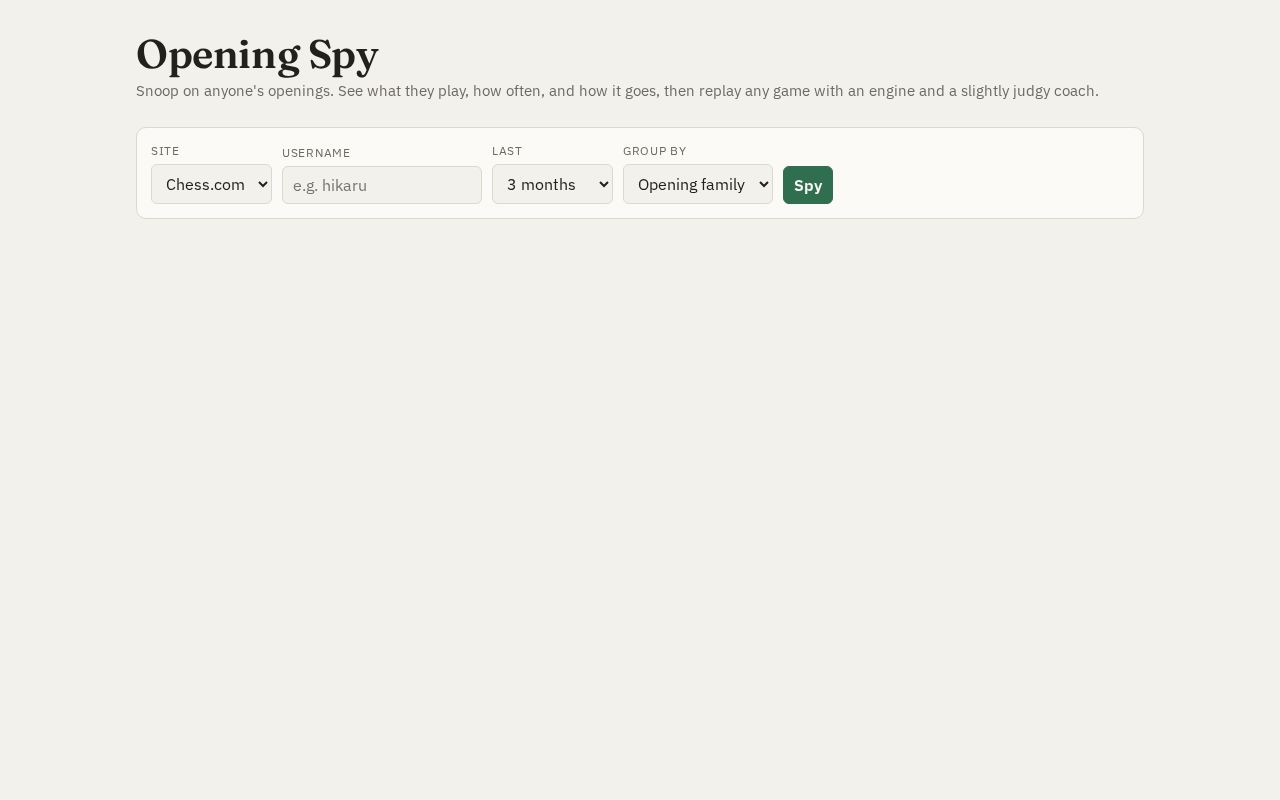 Preview of Opening Spy