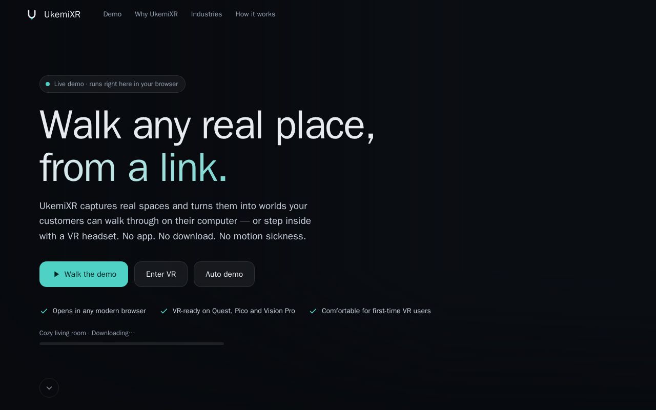 Preview of UkemiXRWeb