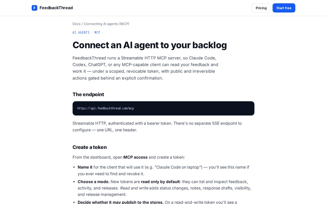 Preview of Feedbackthread Skills