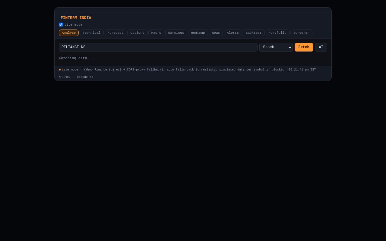 Preview of Finterm India