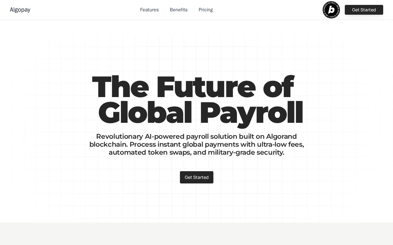 Preview of Algopay
