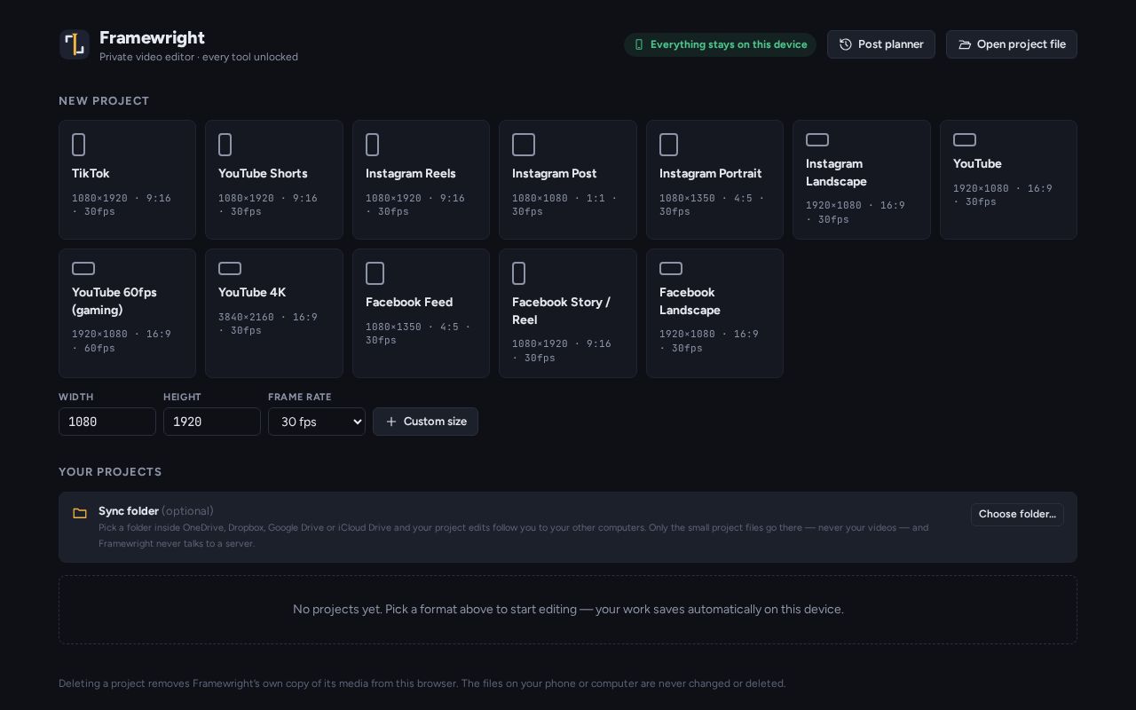 Preview of Framewright
