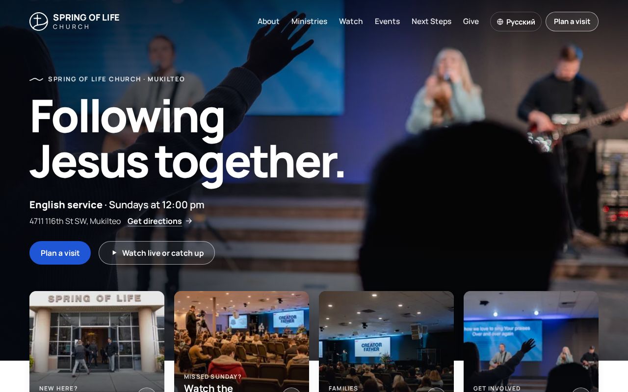 Preview of Springoflife Website
