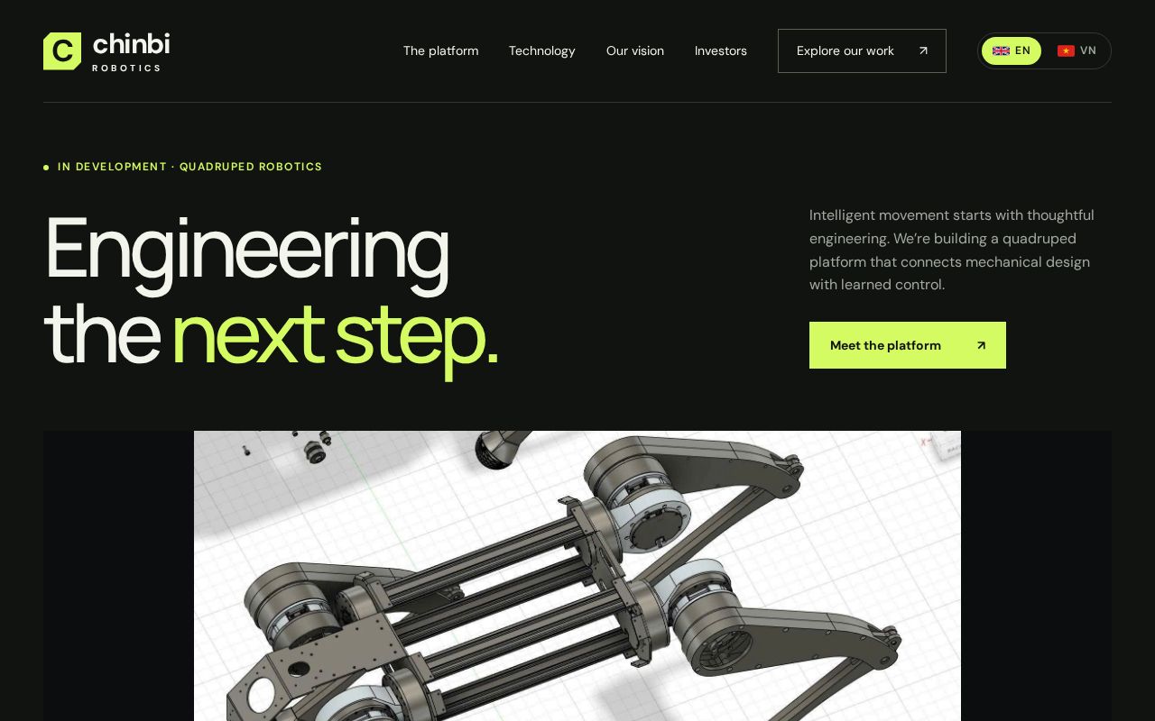 Preview of Chinbi Website
