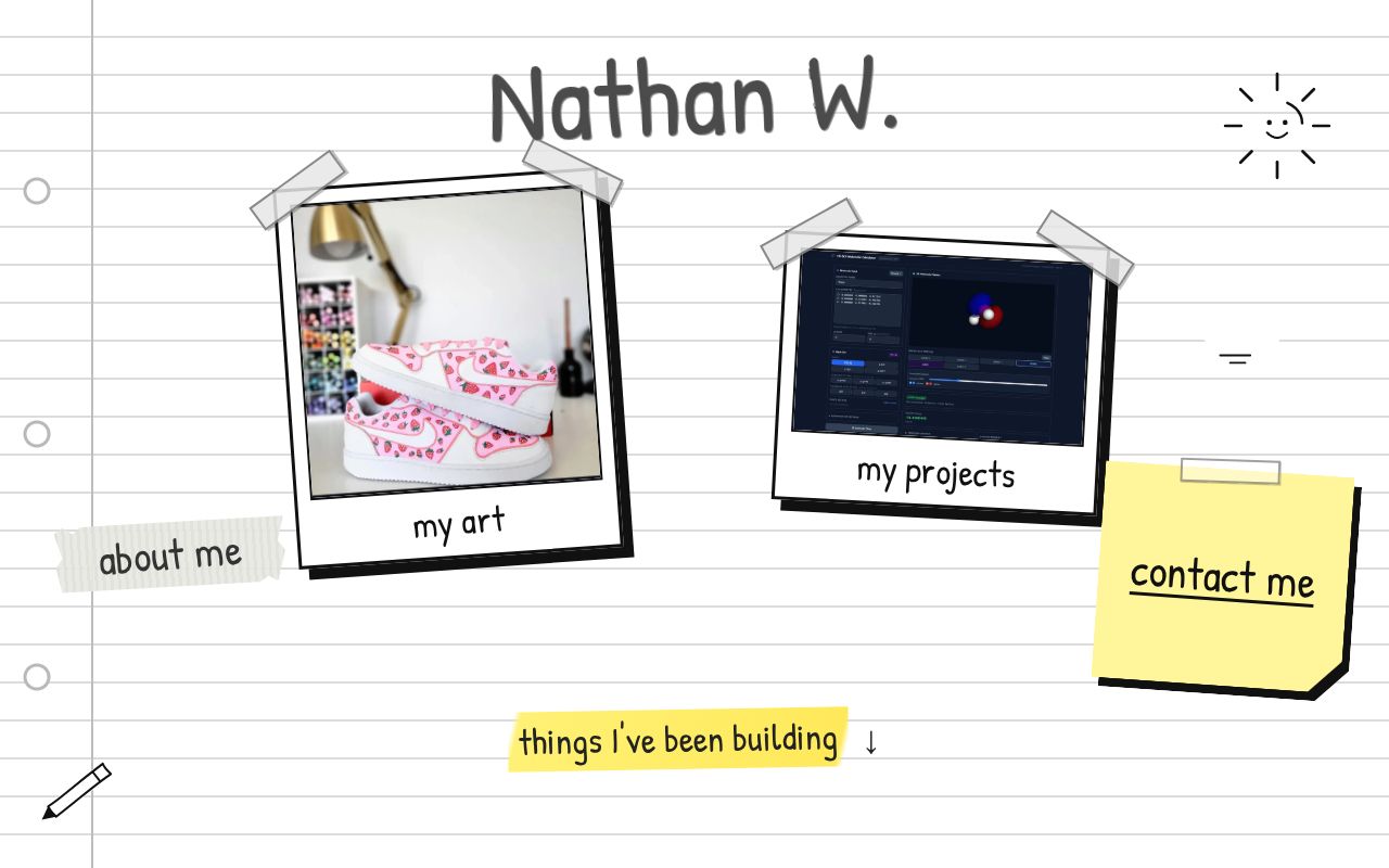 Preview of Website