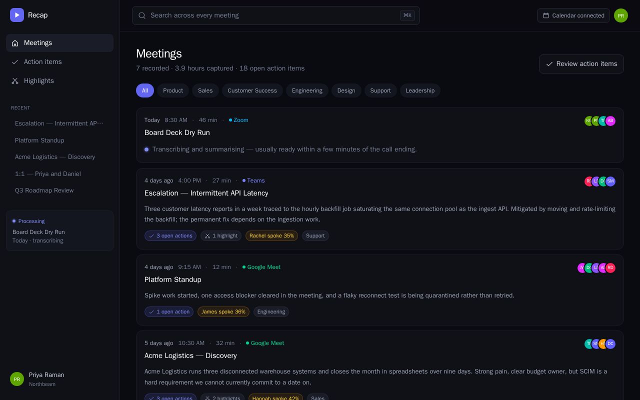 Preview of Recap